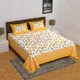 Yellow__Jaipuri bedsheet